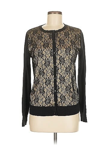 August Silk Cardigan (view 1)