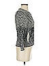 Tracy Reese 100% Cotton Silver Cardigan Size S - photo 4