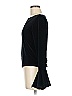 Xscape Black Long Sleeve Top Size M - photo 5