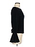Xscape Black Long Sleeve Top Size M - photo 4