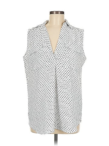 Ann Taylor Sleeveless Button-Down Shirt (view 1)