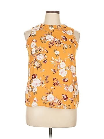 Pink Rose Sleeveless Blouse (view 1)