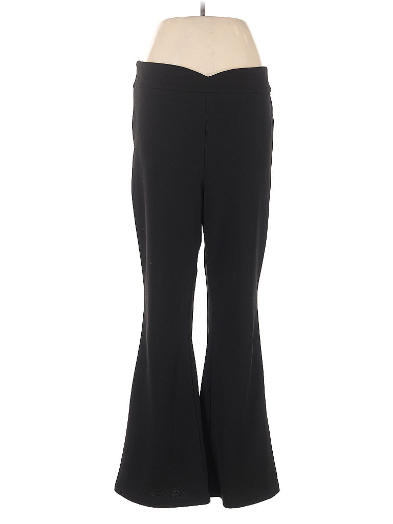 Pre-owned Shein Curve Dress Pants In Black