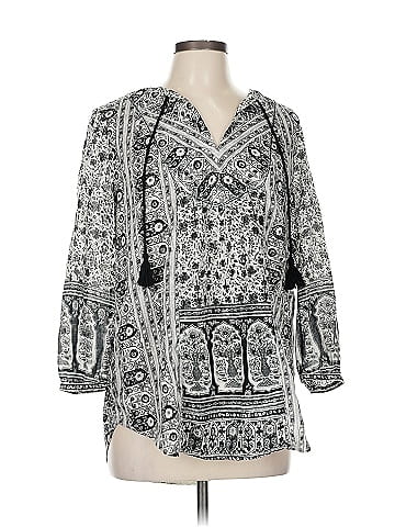 Lucky Brand 3/4 Sleeve Blouse (view 1)