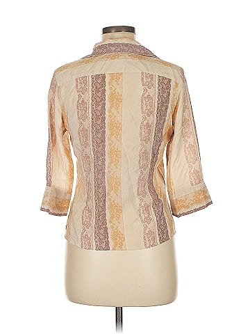 h&g 3/4 Sleeve Silk Top (view 2)