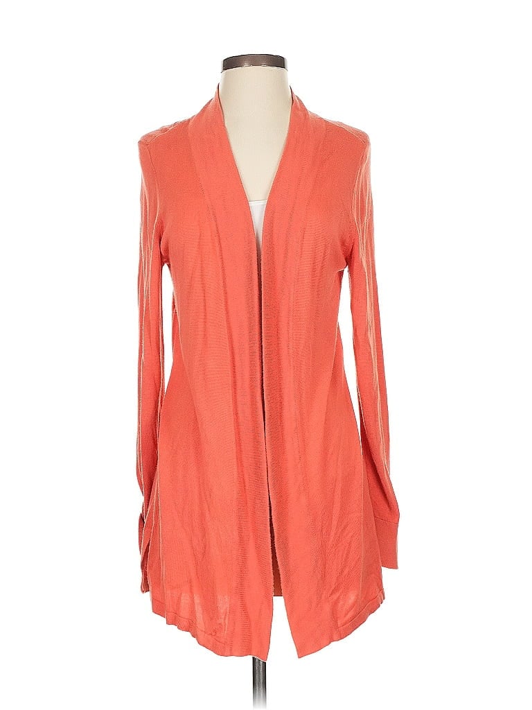 Pre-owned Chico's Cardigan Sweater In Orange