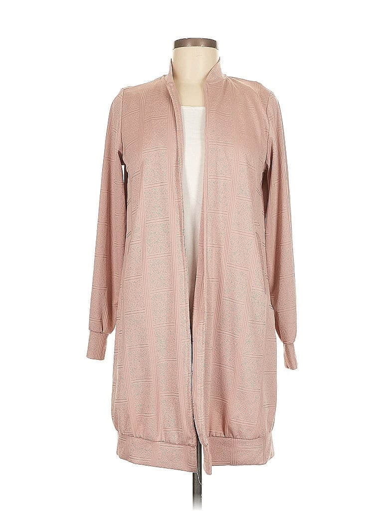 Pre-owned Assorted Brands Cardigan Sweater In Pink