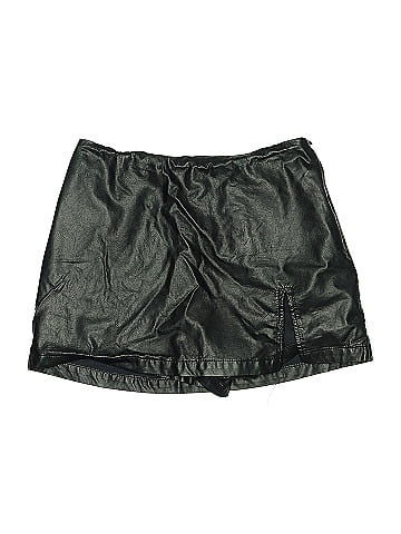 Cotton Candy LA Faux Leather Skirt (view 1)