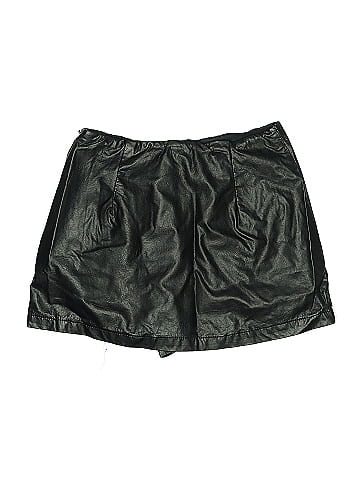Cotton Candy LA Faux Leather Skirt (view 2)