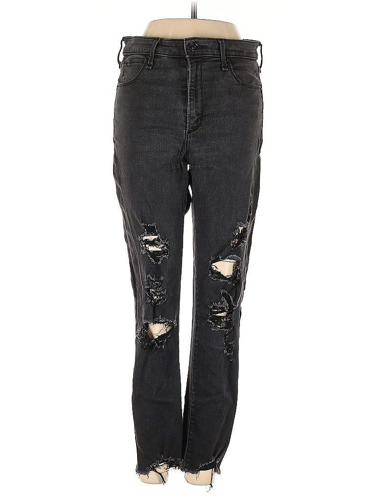 Pre-owned Abercrombie & Fitch Jeans In Black