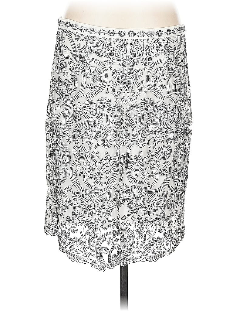 Click to view more detailed imagery on our partner's website Pre-owned Yoana Baraschi Formal Skirt In Silver