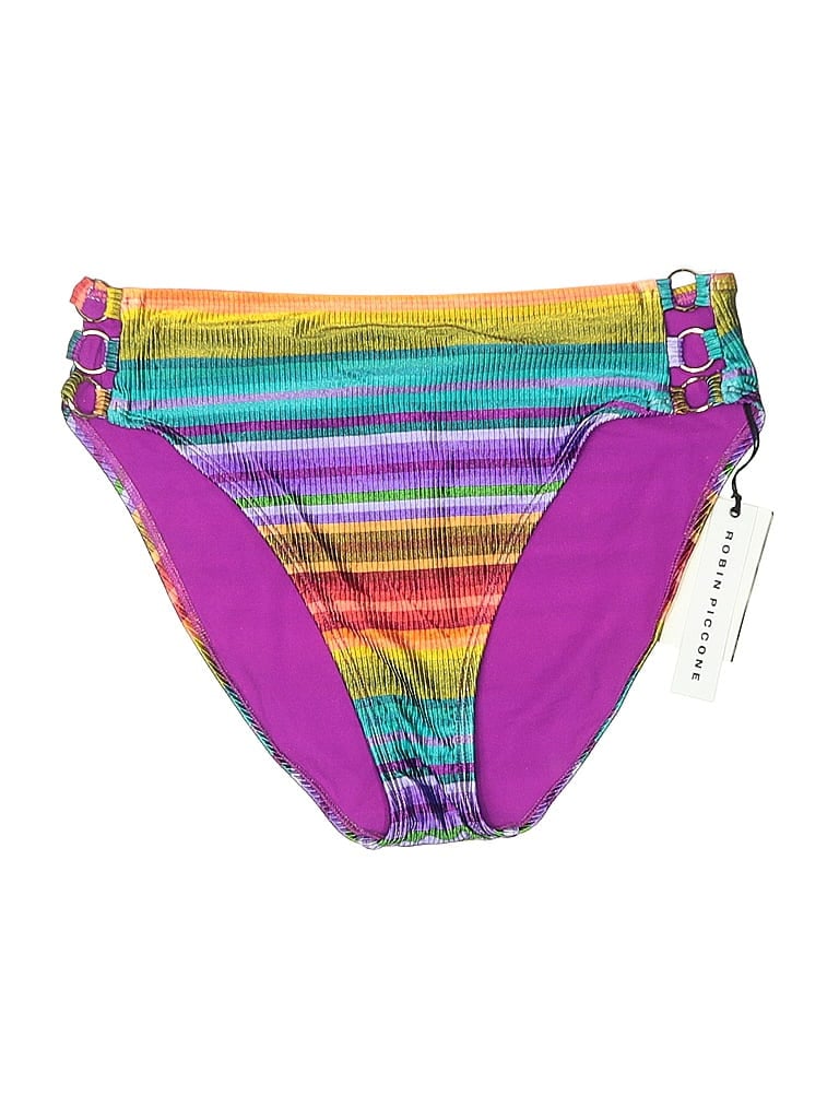 Click to view more detailed imagery on our partner's website Pre-owned Robin Piccone Swimsuit Bottoms In Purple