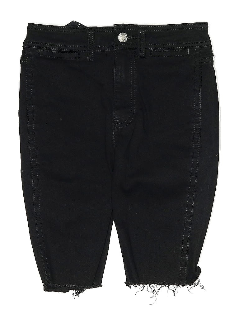 Click to view more detailed imagery on our partner's website Pre-owned Free People Denim Shorts In Black