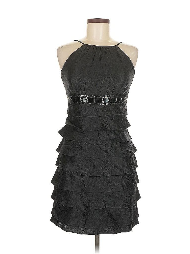 Cache Black Cocktail Dress Size 6 - photo 1