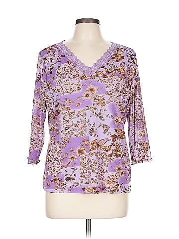 Emma James 3/4 Sleeve Blouse (view 1)