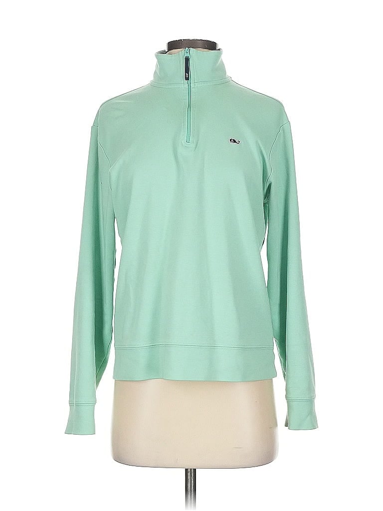 Pre-owned Vineyard Vines Sweatshirt In Green