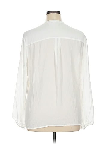 Soho JEANS NEW YORK & COMPANY Long Sleeve Blouse (view 2)