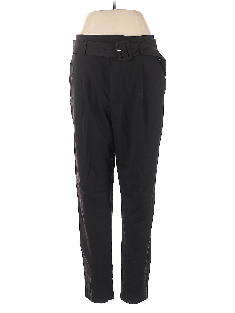 Pre-owned Mng Casual Pants In Black