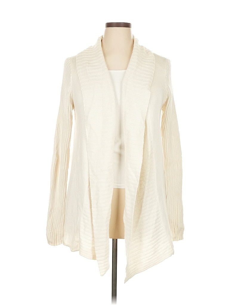 Pre-owned Venus Cardigan Sweater In White