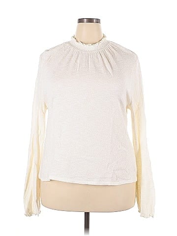 TeXTURE & THREAD Madewell Long Sleeve Blouse (view 1)