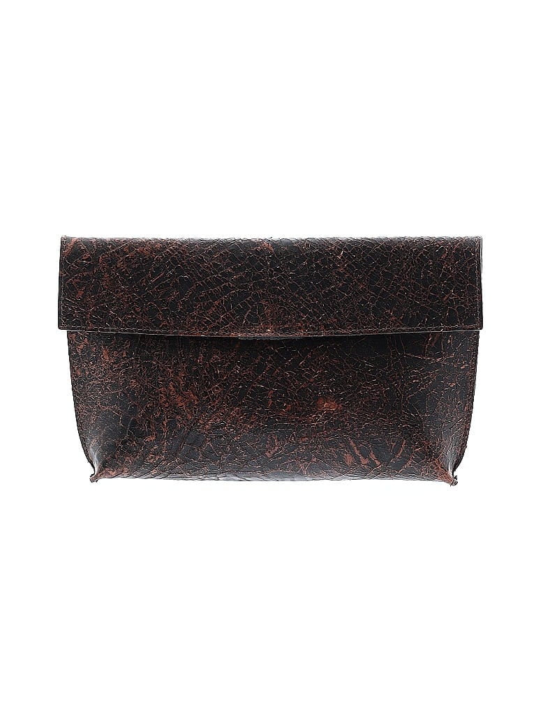 Pre-owned Unbranded Clutch In Brown
