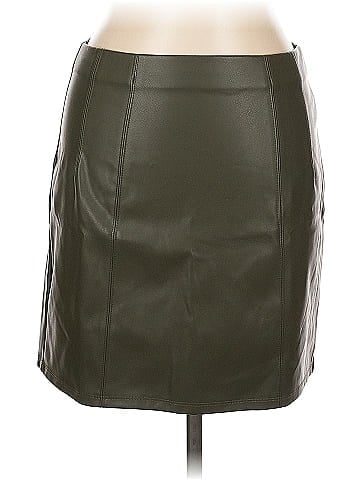 Blāshe Faux Leather Skirt (view 1)