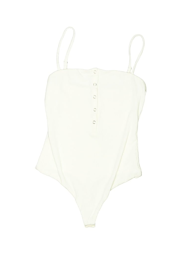 Pre-owned Privacy Please Bodysuit In White