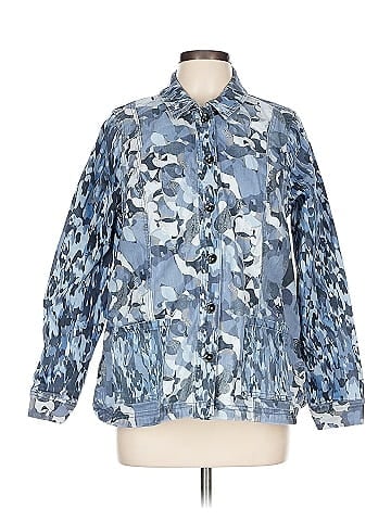 LOGO by Lori Goldstein Denim Jacket (view 1)