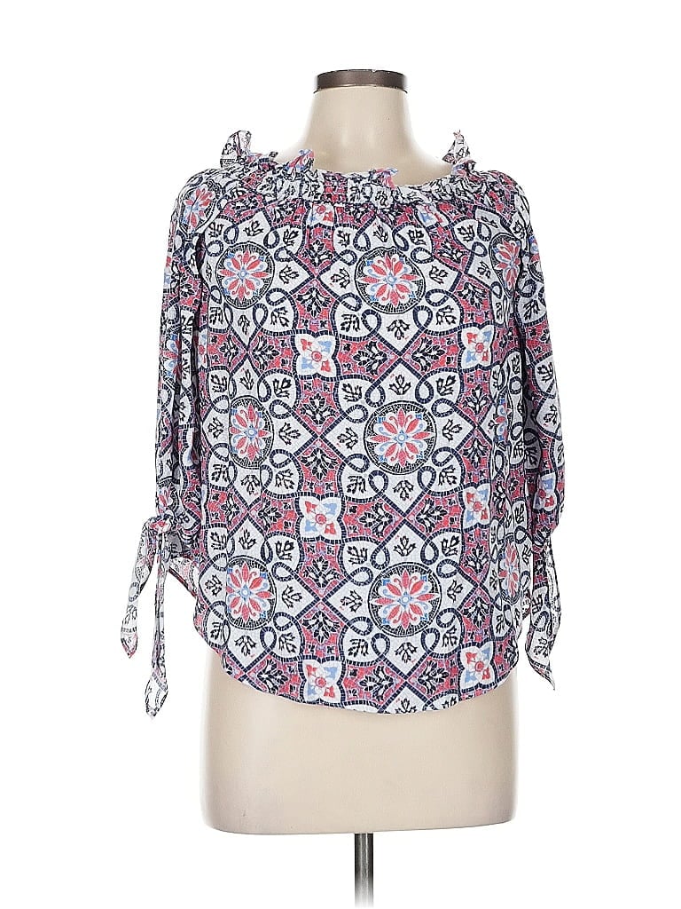 Click to view more detailed imagery on our partner's website Pre-owned Michael Michael Kors 3/4 Sleeve Blouse In Pink