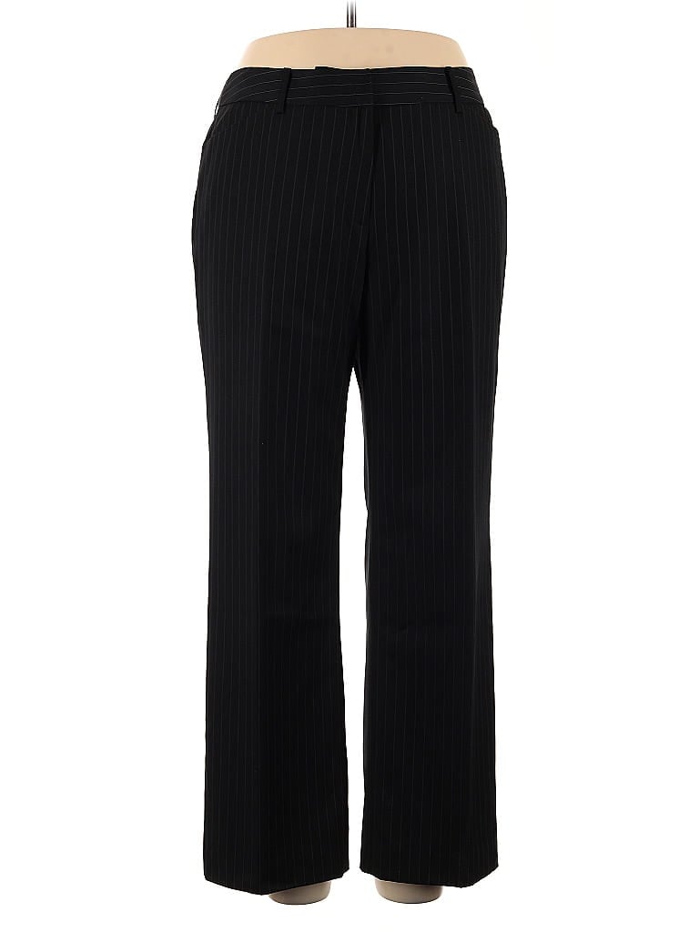 Pre-owned Kasper Dress Pants In Black