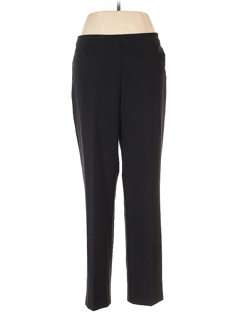 Pre-owned Roz & Ali Dress Pants In Black