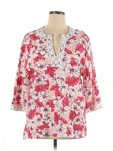 Cathy Daniels 3/4 Sleeve Blouse (view 1)