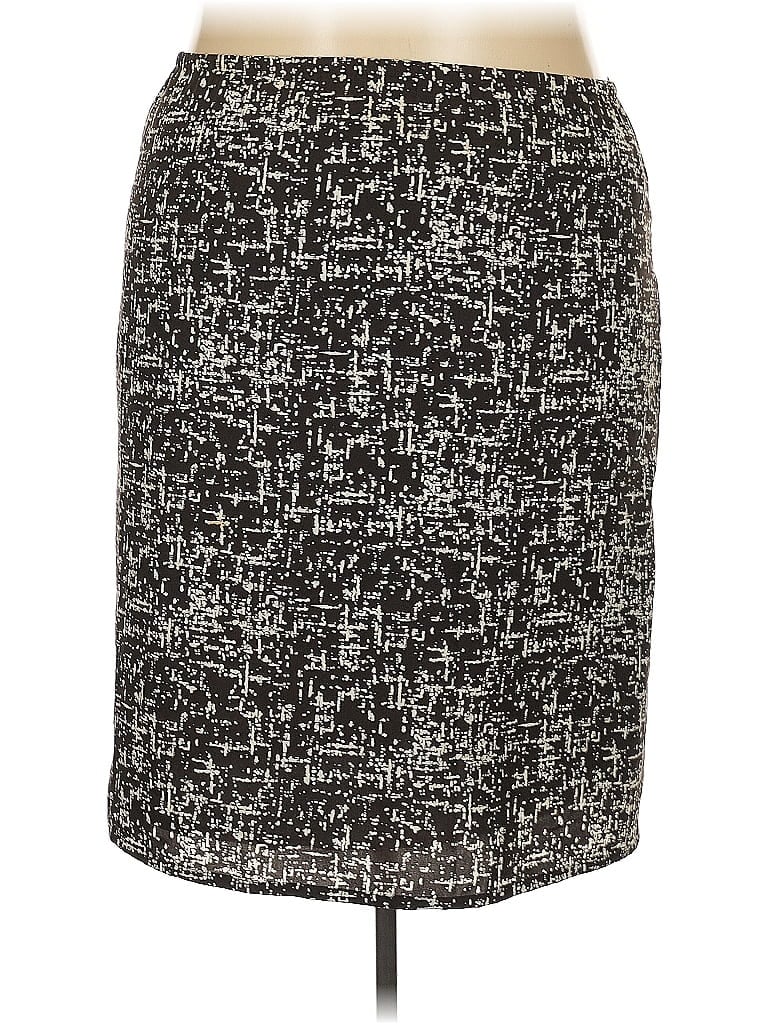 Pre-owned Larry Levine Formal Skirt In Black