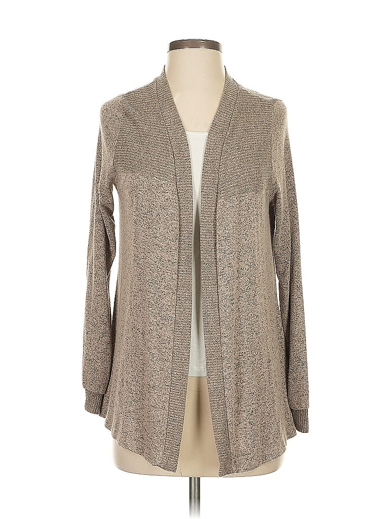 Pre-owned Assorted Brands Cardigan Sweater In Brown