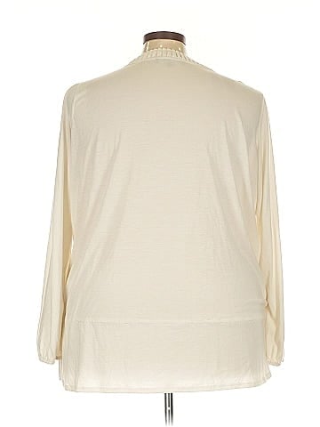 Jones New York Signature Long Sleeve Blouse (view 2)