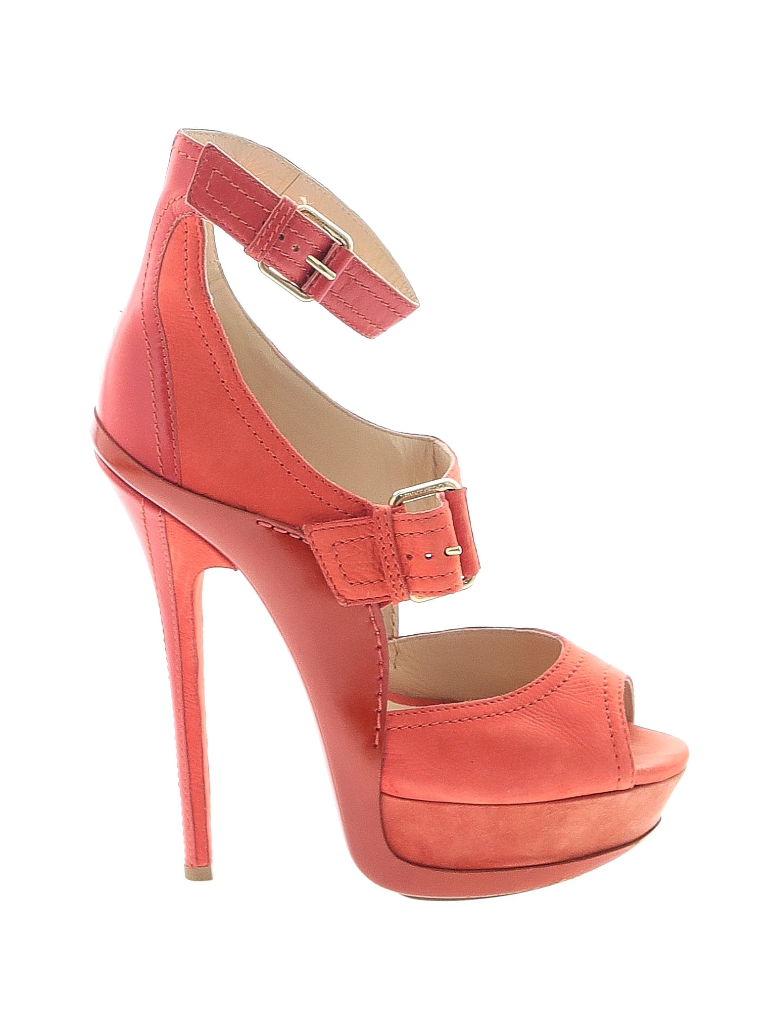 Jimmy Choo Orange Heels Size EU 39 1/2