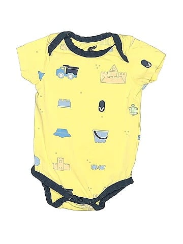 Monica + Andy Short Sleeve Onesie (view 1)