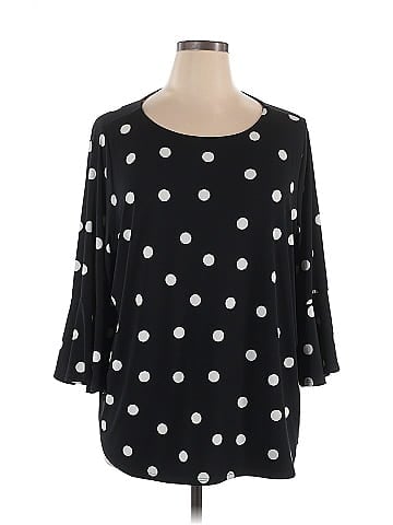 Carmen Carmen Marc Valvo 3/4 Sleeve Top (view 1)