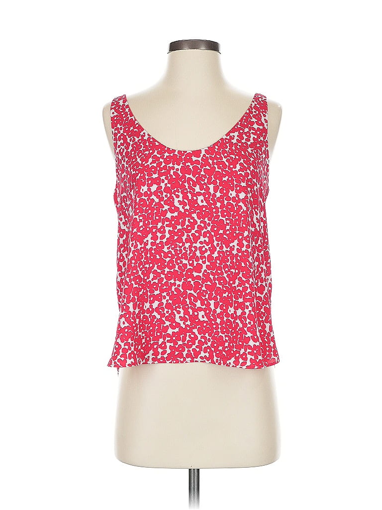 Pre-owned Ann Taylor Loft Sleeveless Blouse In Pink