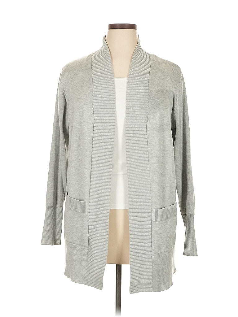 Pre-owned Unbranded Cardigan Sweater In Gray