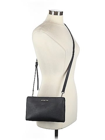 MICHAEL Michael Kors Leather Crossbody Bag (view 2)
