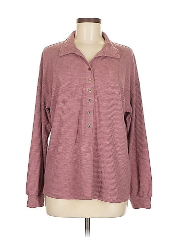 Fashion Long Sleeve Polo (view 1)