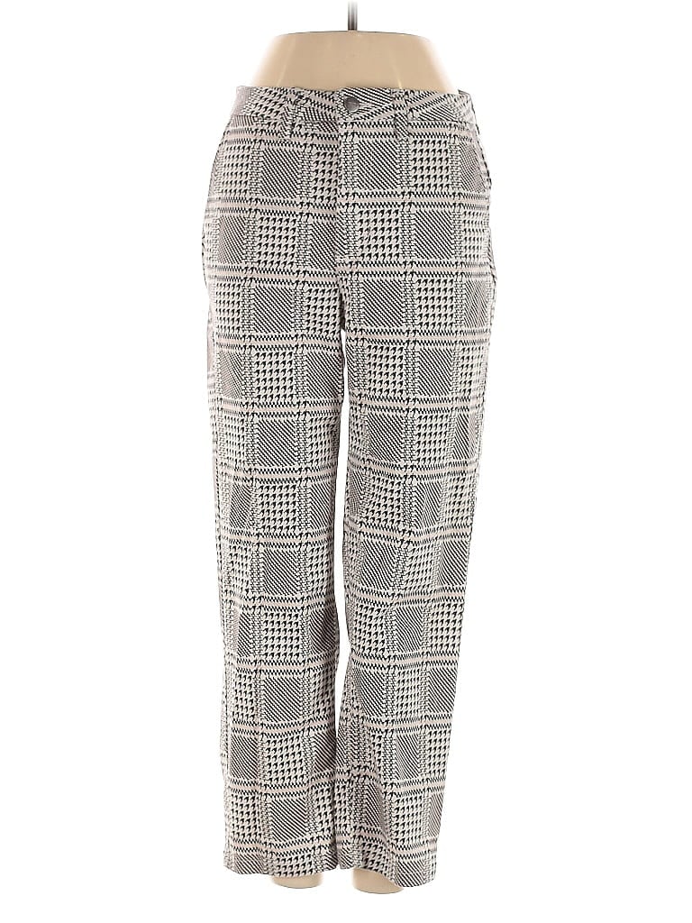 RVCA Houndstooth Gray Casual Pants Size 25 waist - photo 1