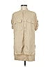Equipment Tan Casual Dress Size M - photo 1