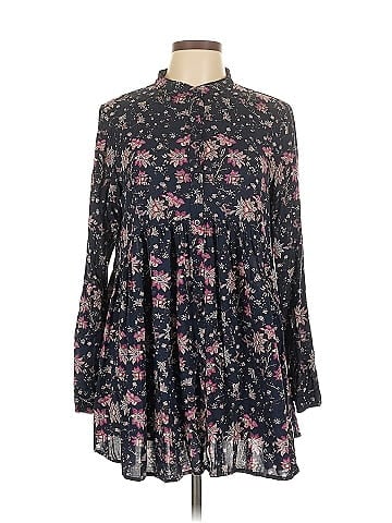 En Creme Long Sleeve Blouse (view 1)