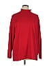 Calvin Klein Solid Red Turtleneck Sweater Size 1X - photo 1