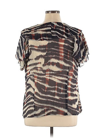 Jones New York Collection Short Sleeve Blouse (view 2)