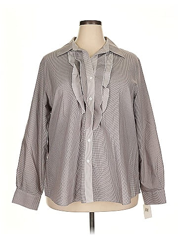 Foxcroft Long Sleeve Blouse (view 1)