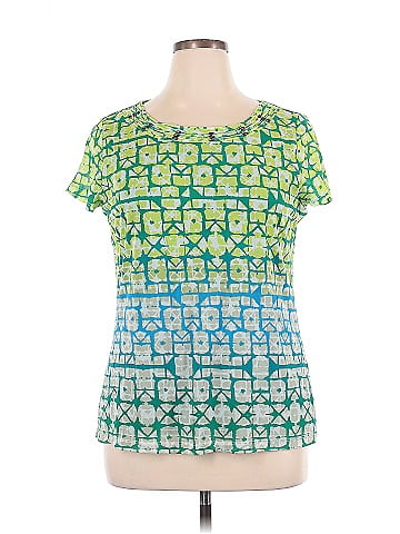 Dana Buchman Short Sleeve Top (view 1)