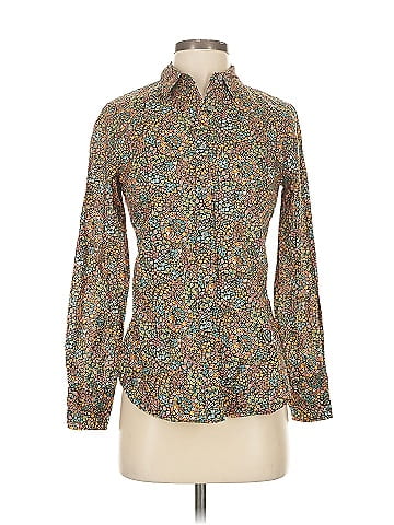 Liberty Art Fabrics for J.Crew Long Sleeve Blouse (view 1)